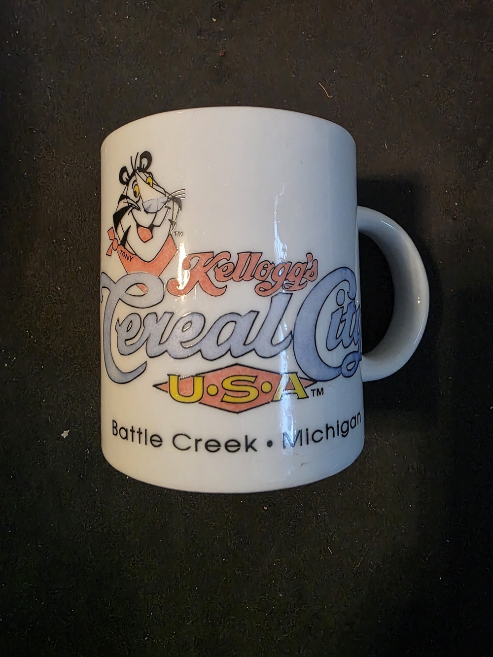 Kellogg's Cereal City USA Coffee Mug - White with Color Logo